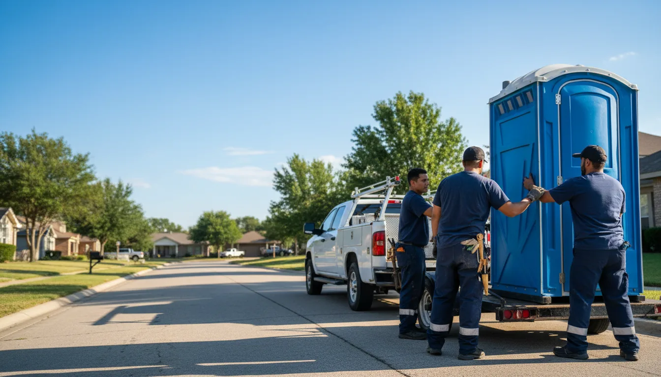 Portable Toilet Rental in Rowlett, TX near me